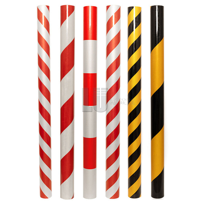 Double Color Red And White Reflective Tape Strong Adhesive