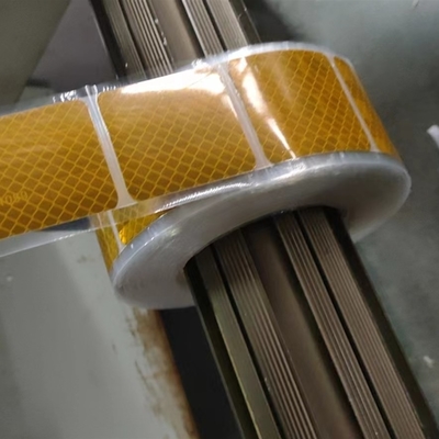 Certificato rosso giallo bianco del nastro riflettente flessibile ECE 104r