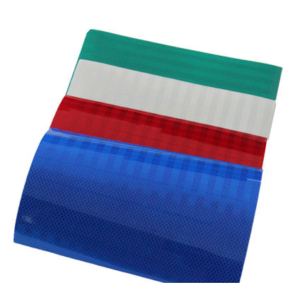 Alta visibilità Acrilico Ingegnere Grade Micro Prismatico Film Riflettente Materiale vinilico EGP Foglio riflettente per segnale stradale