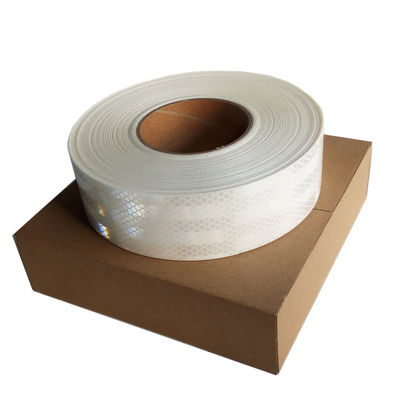 Adesivo di avvertenza di sicurezza riflettente adesivo di grado diamante Reflectiva Cinta ECE104R Nastro adesivo riflettente per camion lunghi