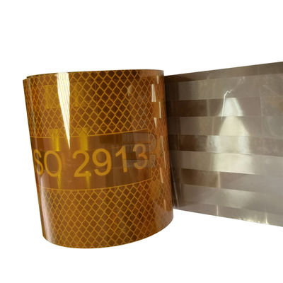 Nastro di sicurezza riflettente metallizzato da 2 pollici, 3 pollici, 4 pollici *25 m per auto e camion in Arabia Saudita