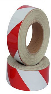 Double Color Red And White Reflective Tape Strong Adhesive