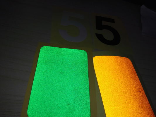 5 anni di qualità ingegneristica colori foglio riflettente materiale vinile perline di vetro taglio plotter rotolo di pellicola riflettente per segnaletica stradale