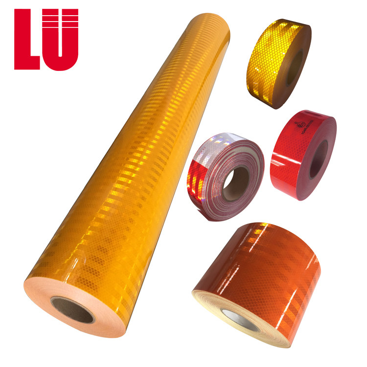 Foglio riflettente EGP Segnali stradali di grado ingegnere Materiale di grado diamante Vinile riflettente per segnali stradali