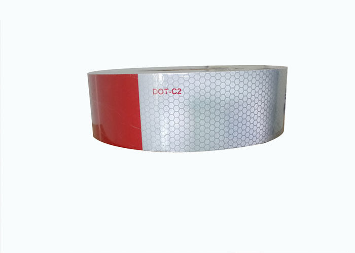 Nastro riflettente della bici punto infrarosso eccellente della luce del retro per il materiale acrilico del poliestere dei rimorchi