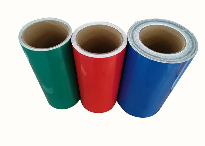 Forza riflettente nera giallo arancione del materiale del vinile del segnale stradale ciao 5 anni di garanzia