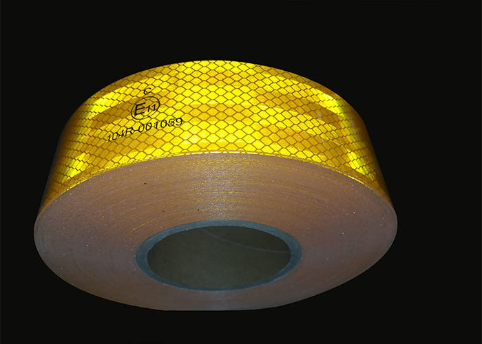 5cm*45.7m Turck Conspicuità di sicurezza Ece 104r Diamante Grado Retro Riflettore Adesivo Cinta Reflectiva Nastro