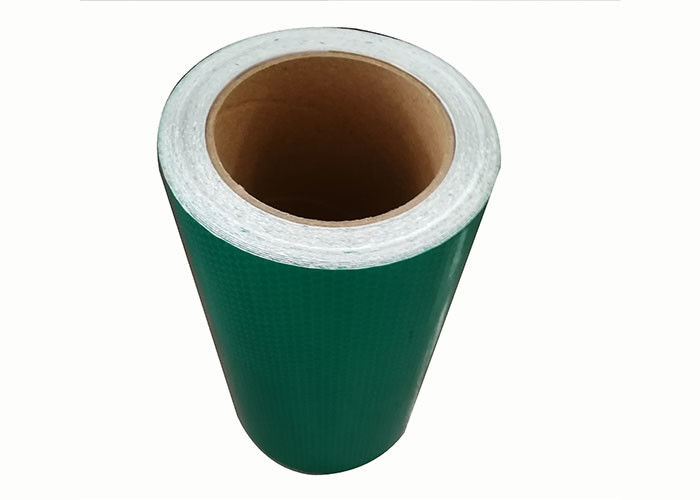 Materiale riflettente stampabile arancio verde blu 1.22m*45.72m/rotolo del poliestere del vinile del segno del PVC