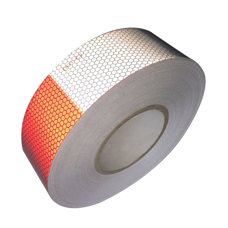 Favo Dot Reflective Tape Placement d'argento rosso X a 6 pollici a 6 pollici per l'automobile del camion